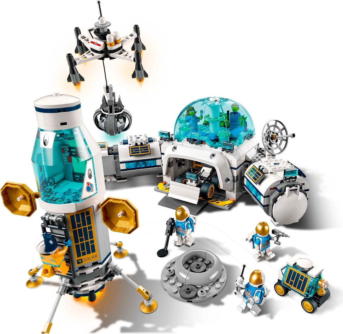 Lego City Lunar Research Base 60350 - SuperSaverAU - view 3