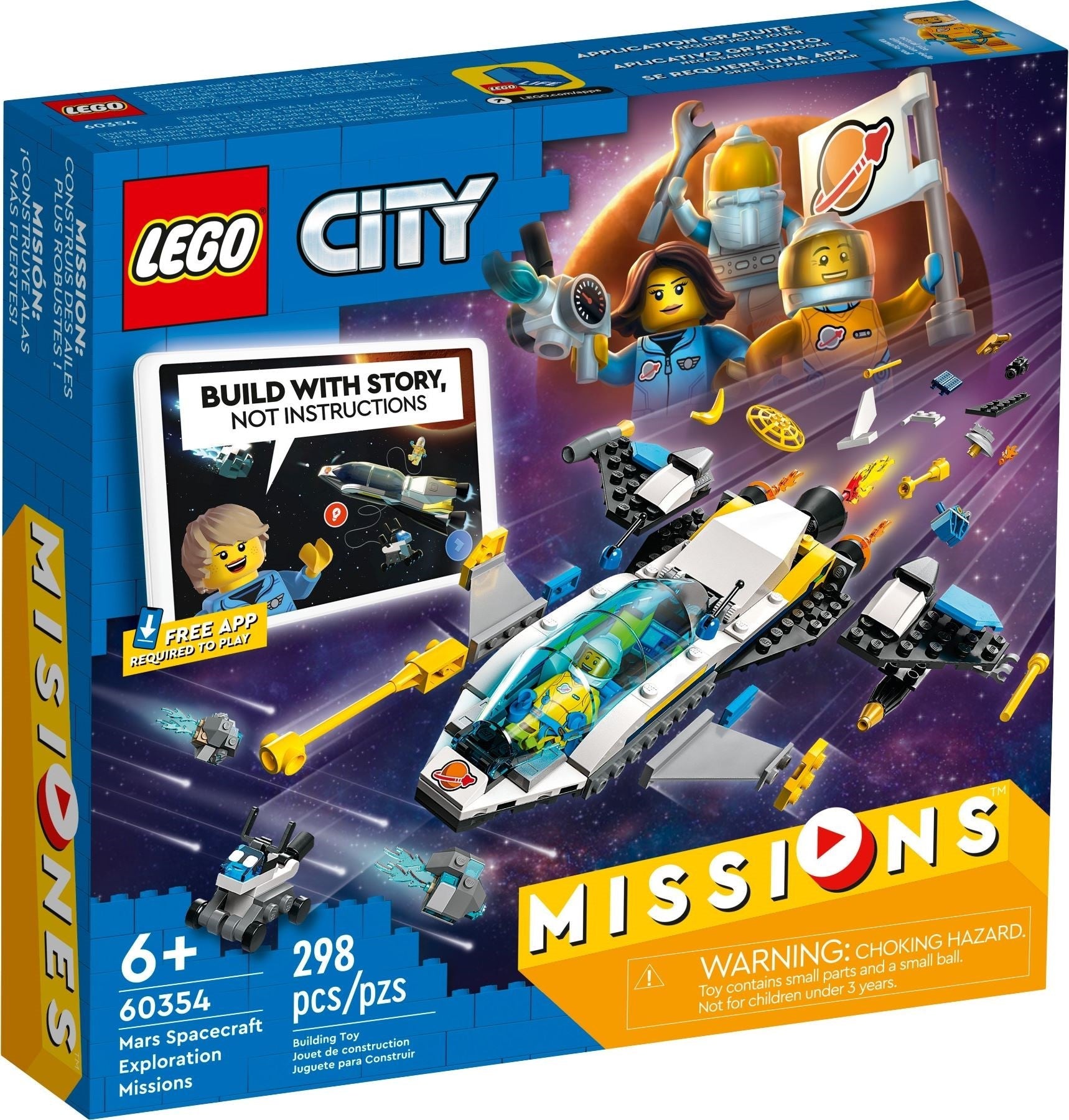 LEGO City 60354 Mars Spacecraft Exploration Missions- Auzzi Store