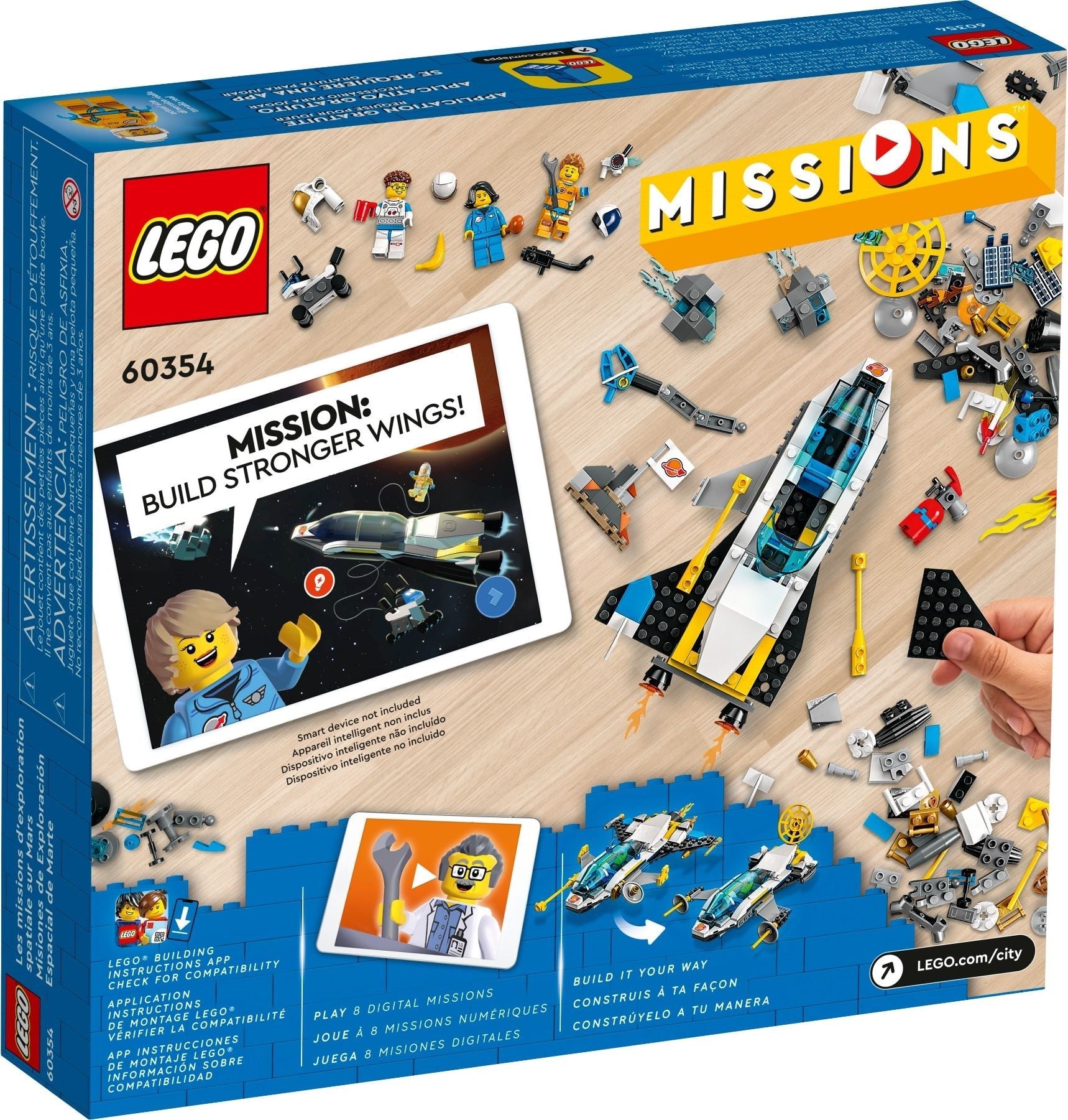 LEGO City 60354 Mars Spacecraft Exploration Missions- Auzzi Store