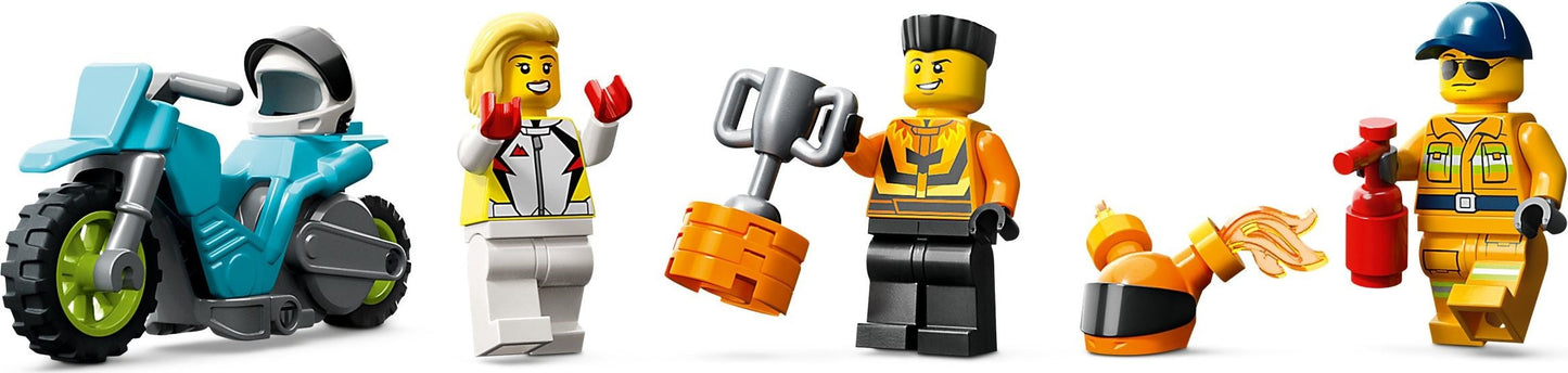 LEGO City Series 60357 Stunt Truck & Ring of Fire Challenge- Auzzi Store