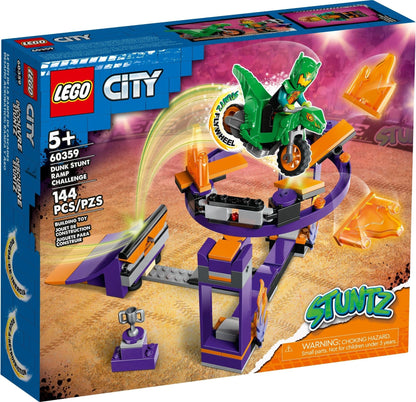 LEGO City Series 60359 Dunk Stunt Ramp Challenge- Auzzi Store