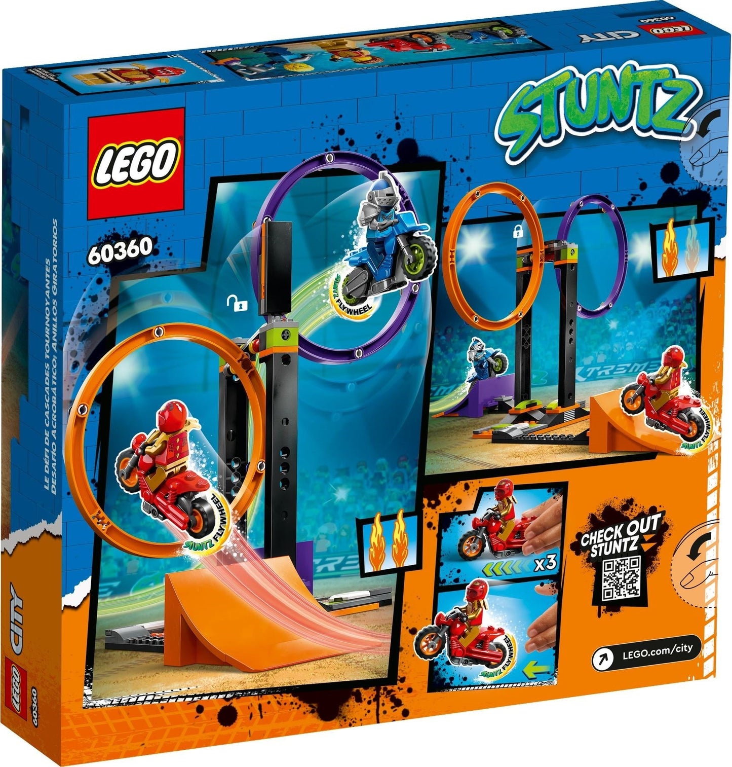 LEGO City Series 60360 Spinning Stunt Challenge- Auzzi Store