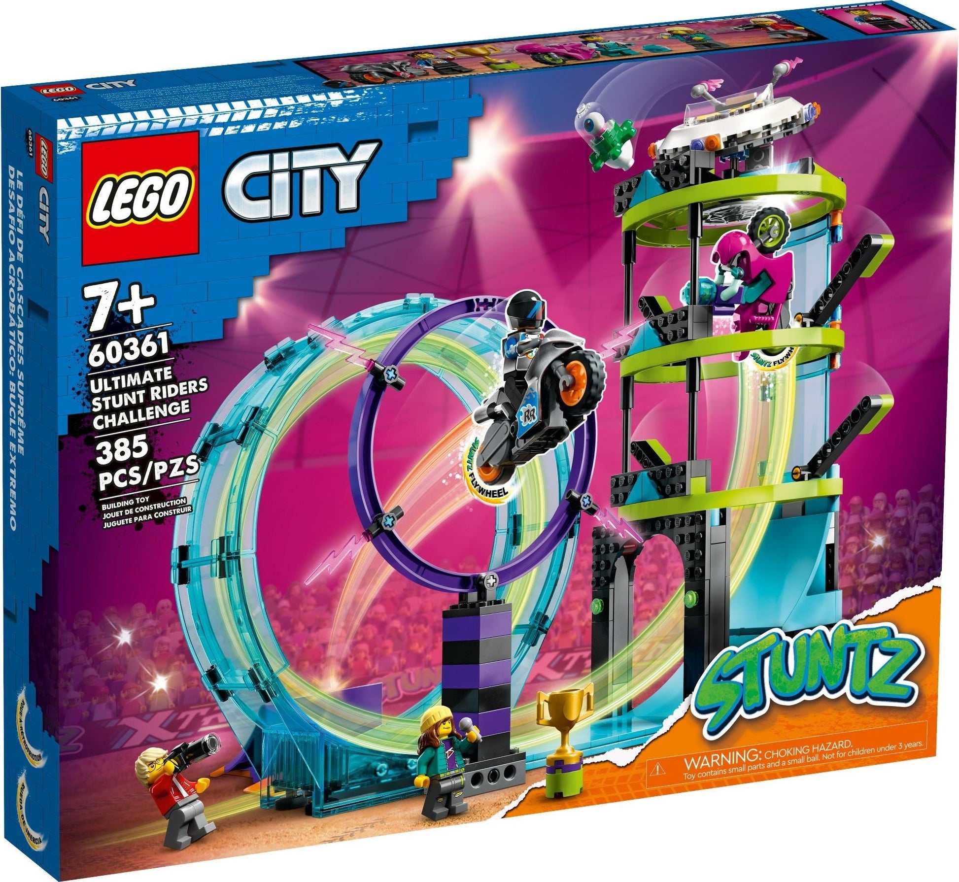 LEGO City Series 60361 Ultimate Stunt Riders Challenge- Auzzi Store