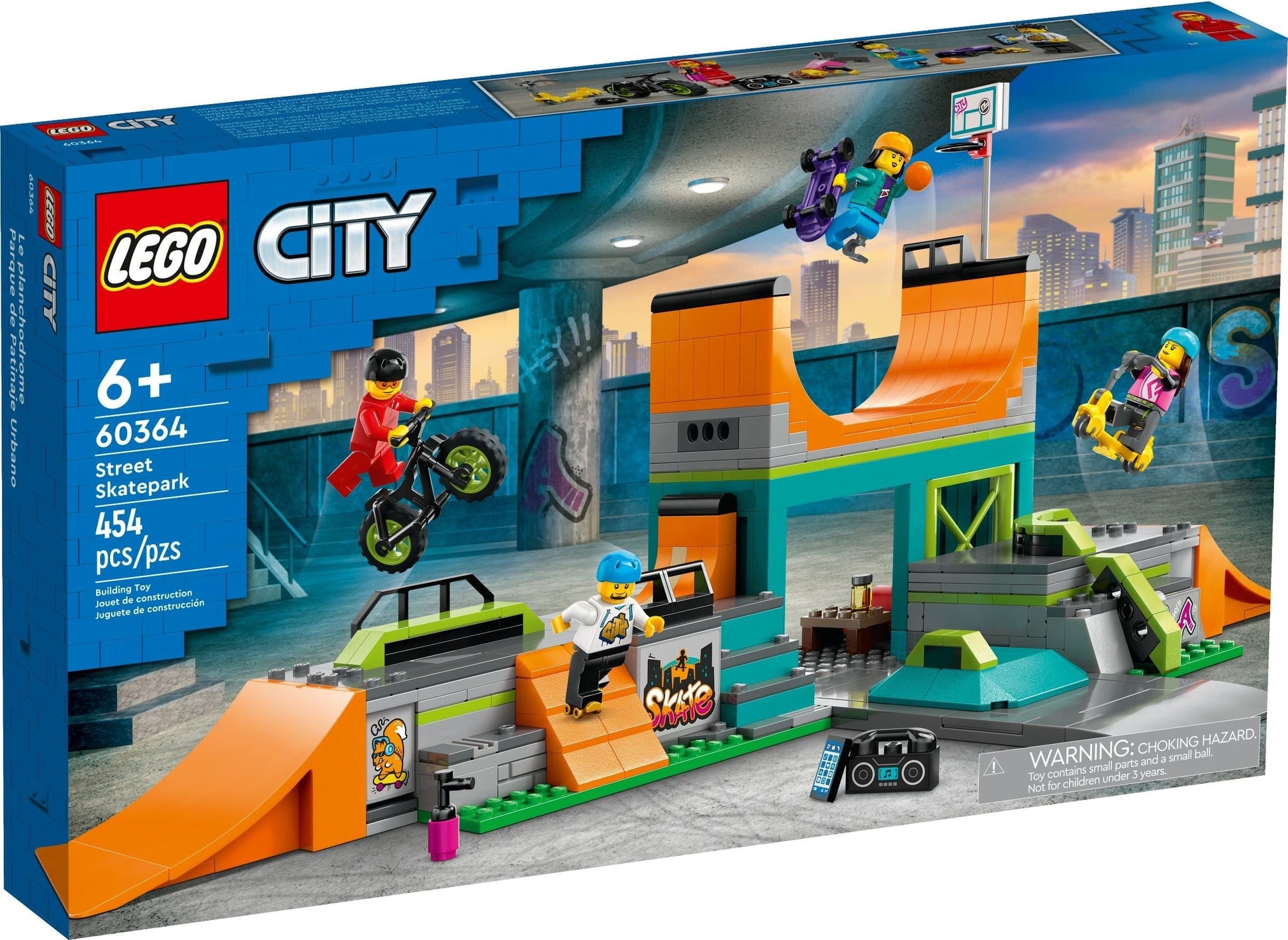 LEGO City Series 60364 Skate Park- Auzzi Store