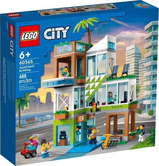 LEGO City Series 60365 Apartment Building- Auzzi Store