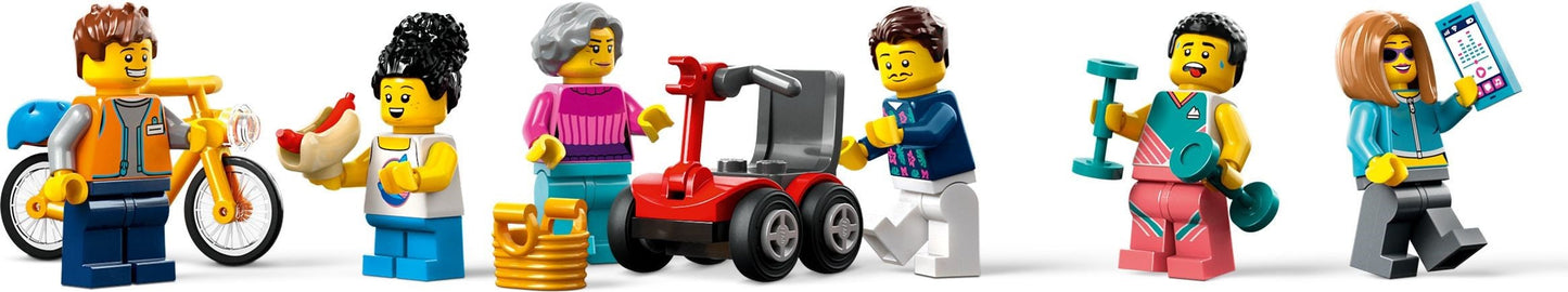 LEGO City Series 60365 Apartment Building- Auzzi Store