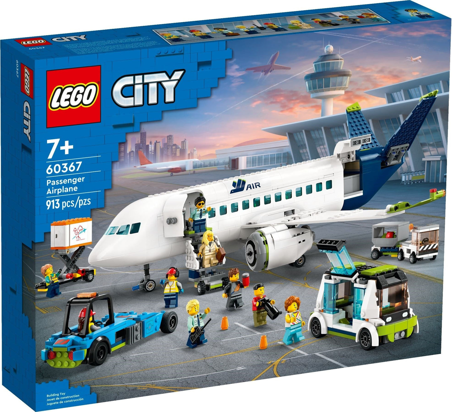 LEGO City 60367 Passenger Airplane- Auzzi Store