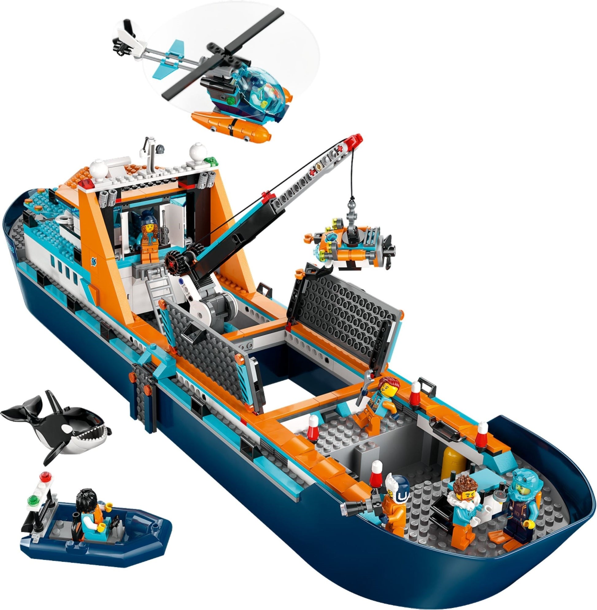LEGO City Series 60368 Arctic Research Ship- Auzzi Store