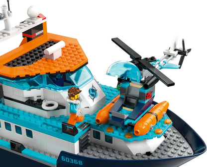LEGO City Series 60368 Arctic Research Ship- Auzzi Store