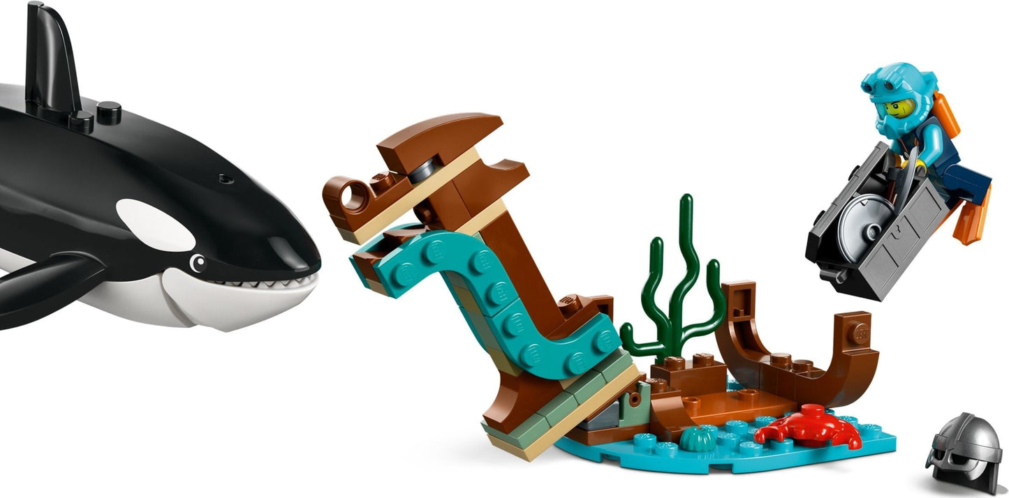 LEGO City Series 60368 Arctic Research Ship- Auzzi Store