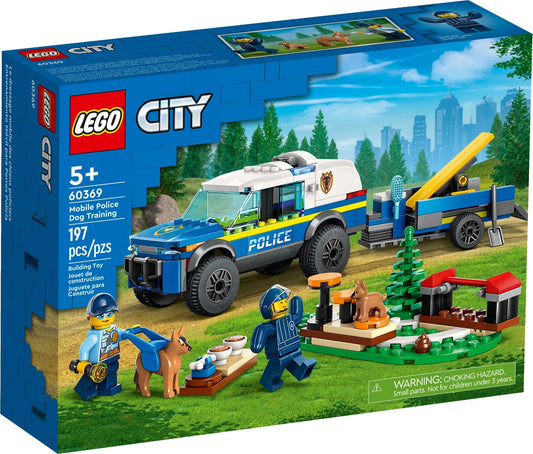 LEGO City Series 60369 Mobile Police Dog Training- Auzzi Store