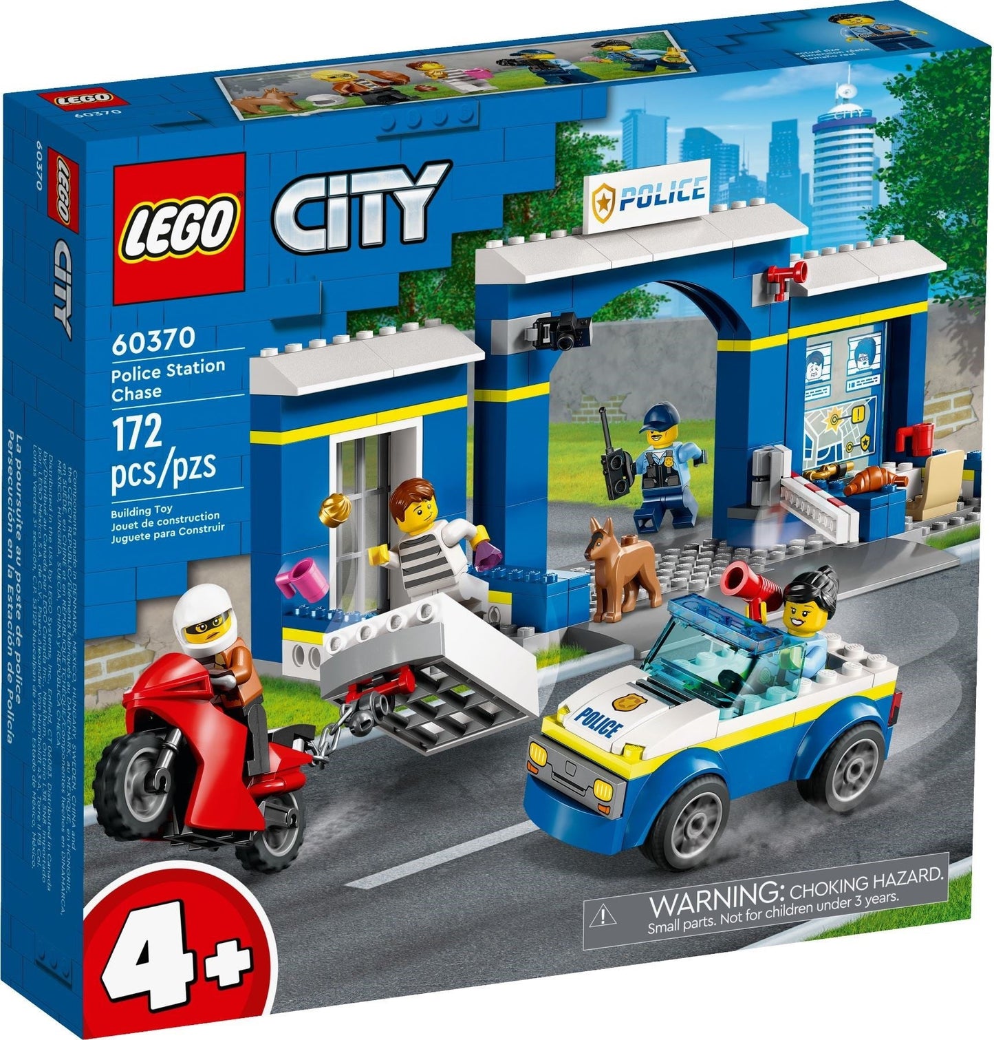 LEGO City Series 60370 Police Station Chase- Auzzi Store