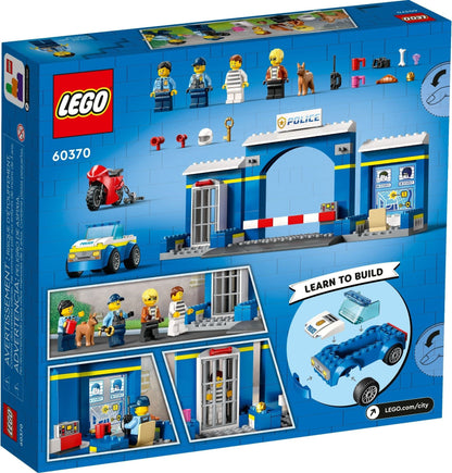 LEGO City Series 60370 Police Station Chase- Auzzi Store