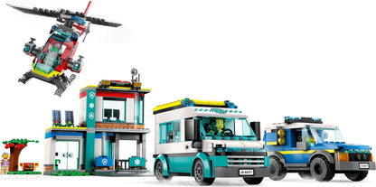 LEGO City Series 60371 Emergency Vehicles HQ- Auzzi Store