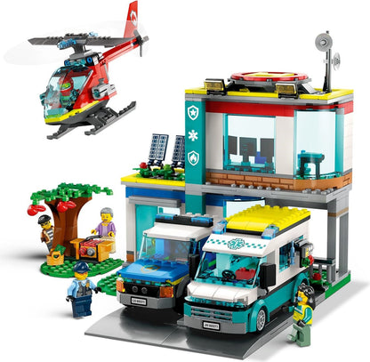LEGO City Series 60371 Emergency Vehicles HQ- Auzzi Store