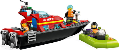LEGO City Series 60373 Fire Rescue Boat- Auzzi Store