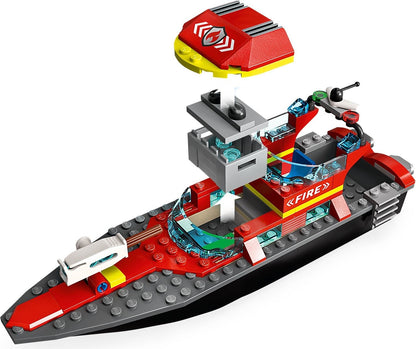 LEGO City Series 60373 Fire Rescue Boat- Auzzi Store
