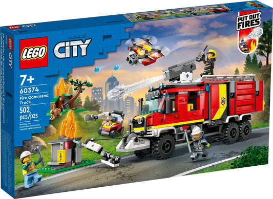LEGO City Series 60374 Fire Command Truck- Auzzi Store