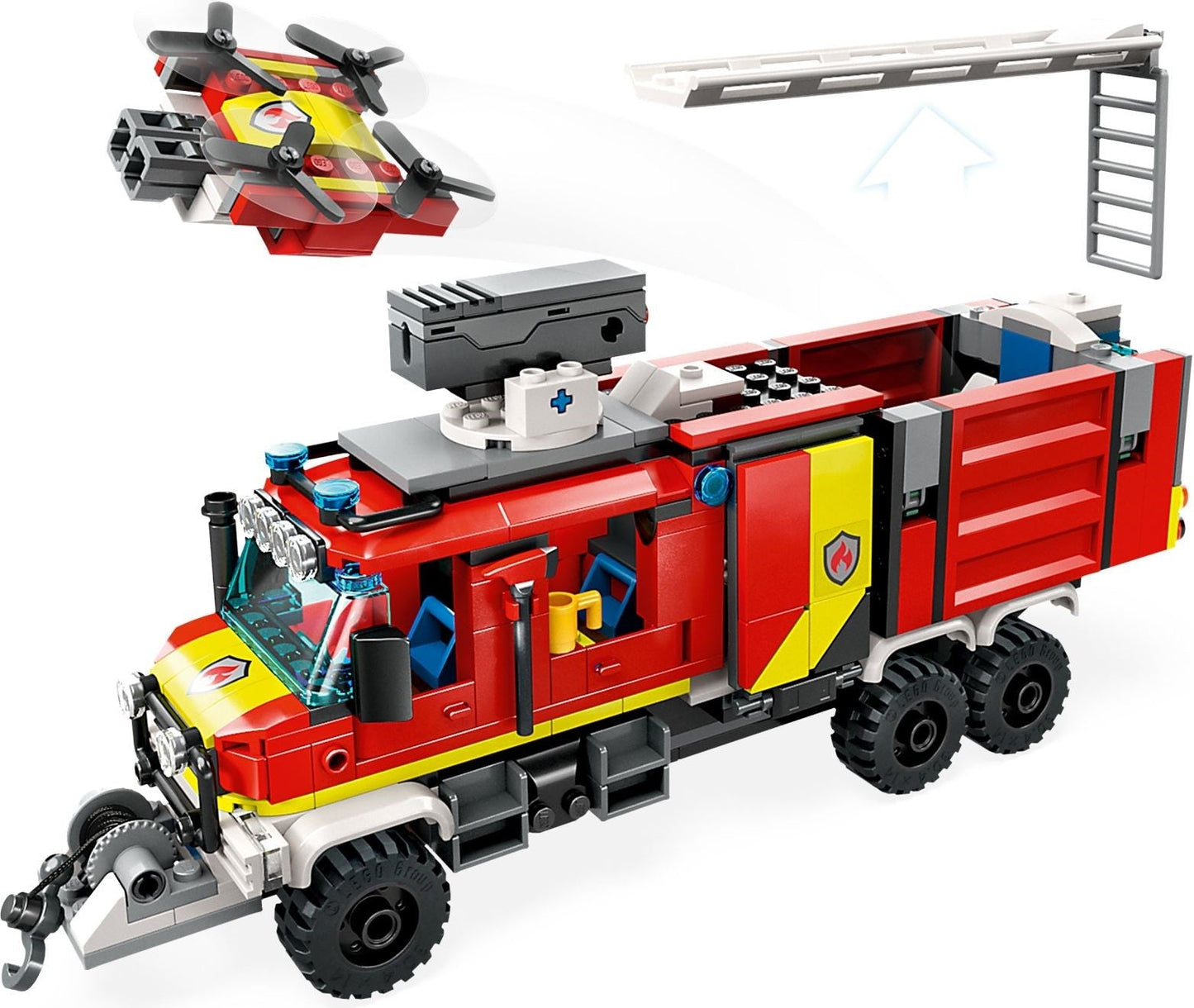 LEGO City Series 60374 Fire Command Truck- Auzzi Store