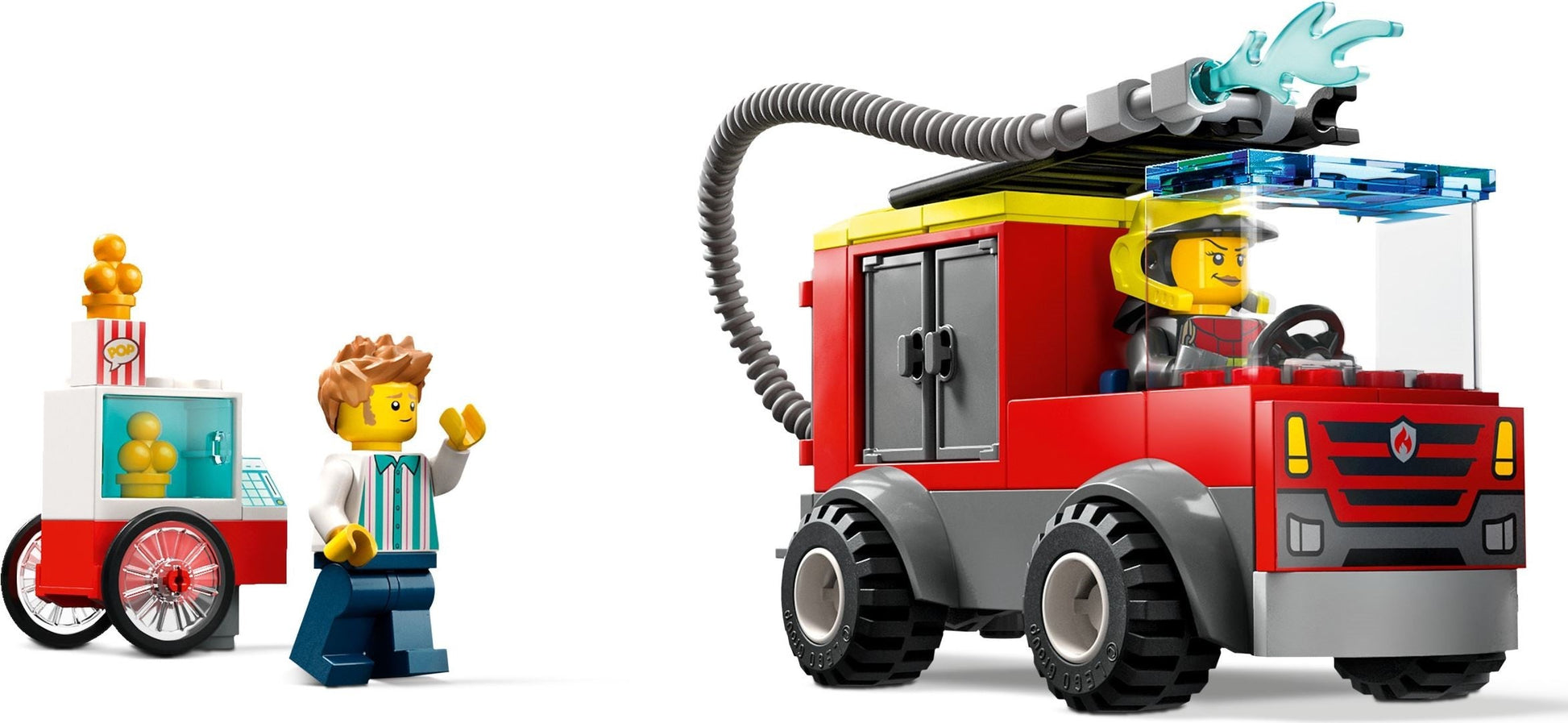 LEGO City Series 60375 Fire Station and Fire Truck- Auzzi Store