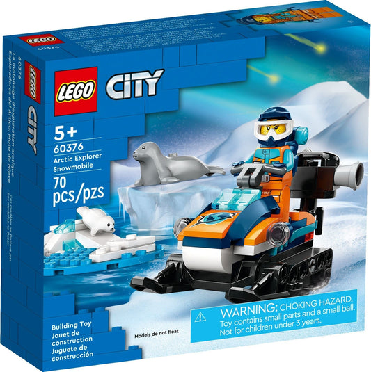 LEGO City Series 60376 Arctic Snowmobile- Auzzi Store