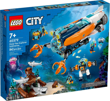 LEGO City Series 60379 Deep-Sea Explorer Submarine- Auzzi Store