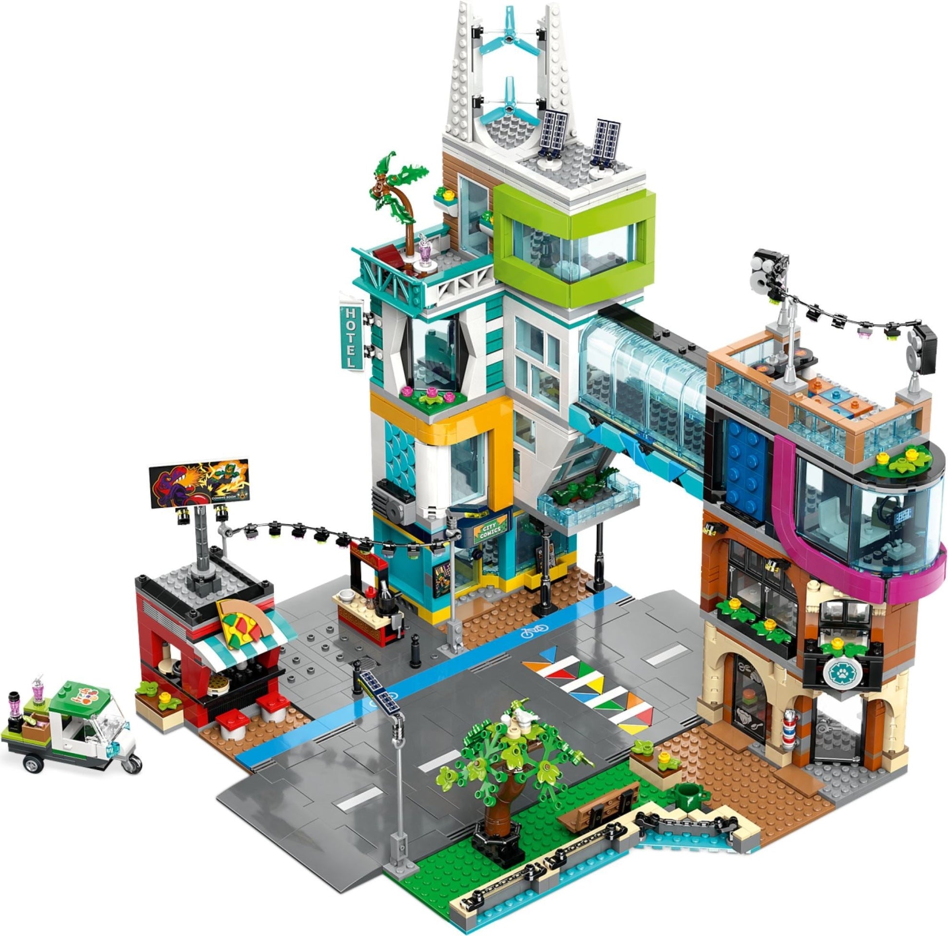 LEGO City Series 60380 City Centre- Auzzi Store