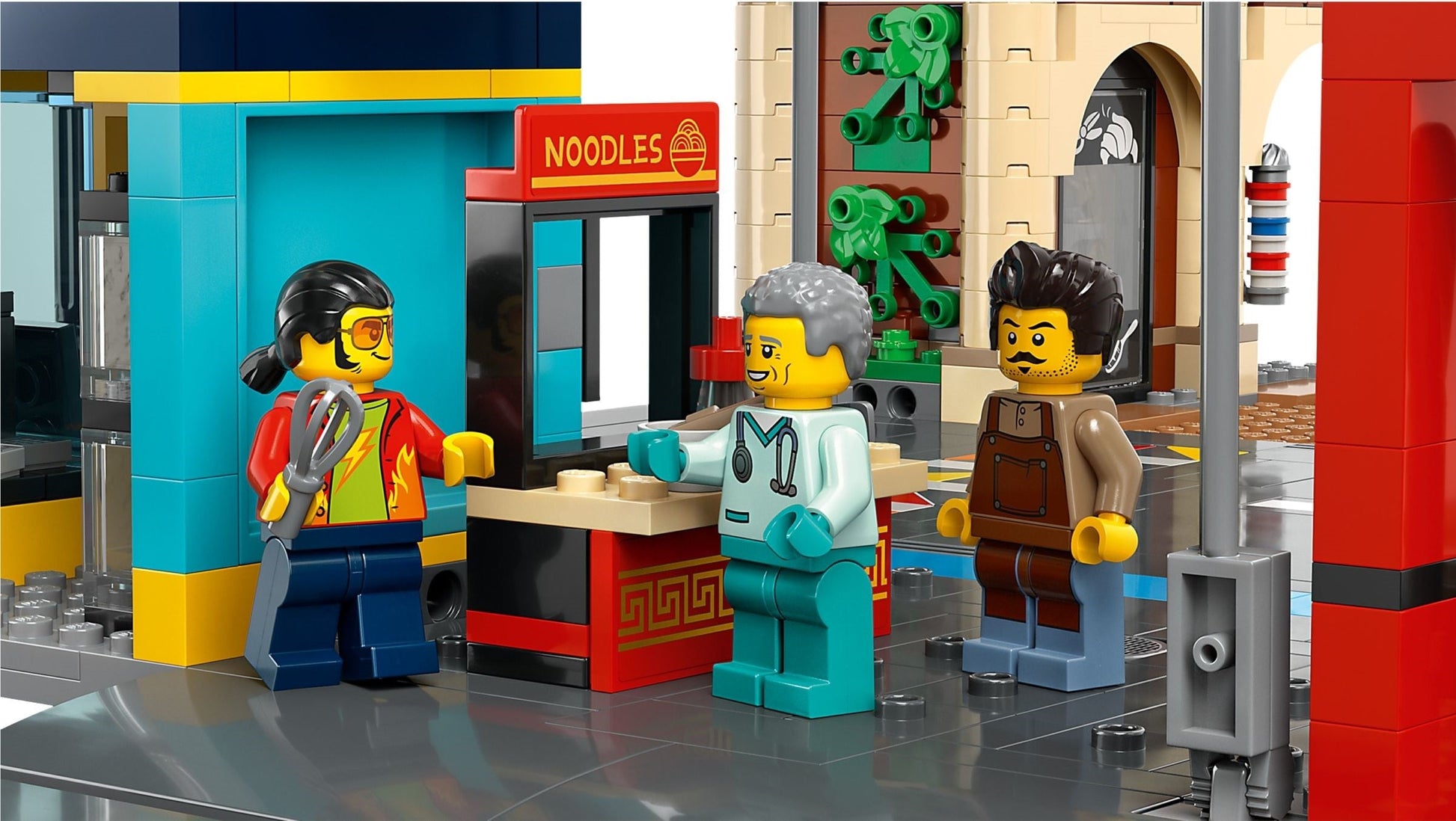 LEGO City Series 60380 City Centre- Auzzi Store