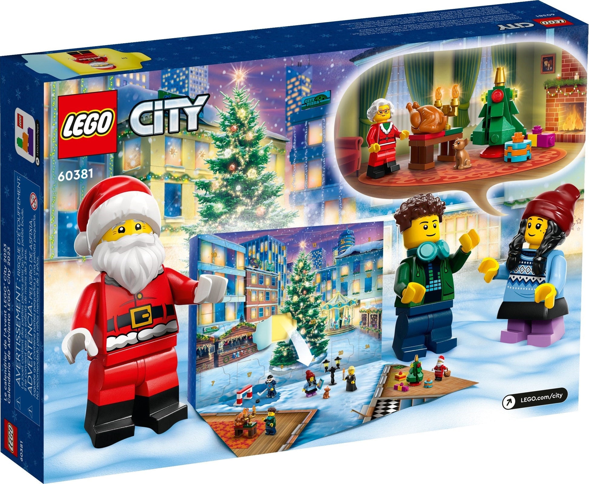 LEGO City 60381 Advent Calendar 2024- Auzzi Store