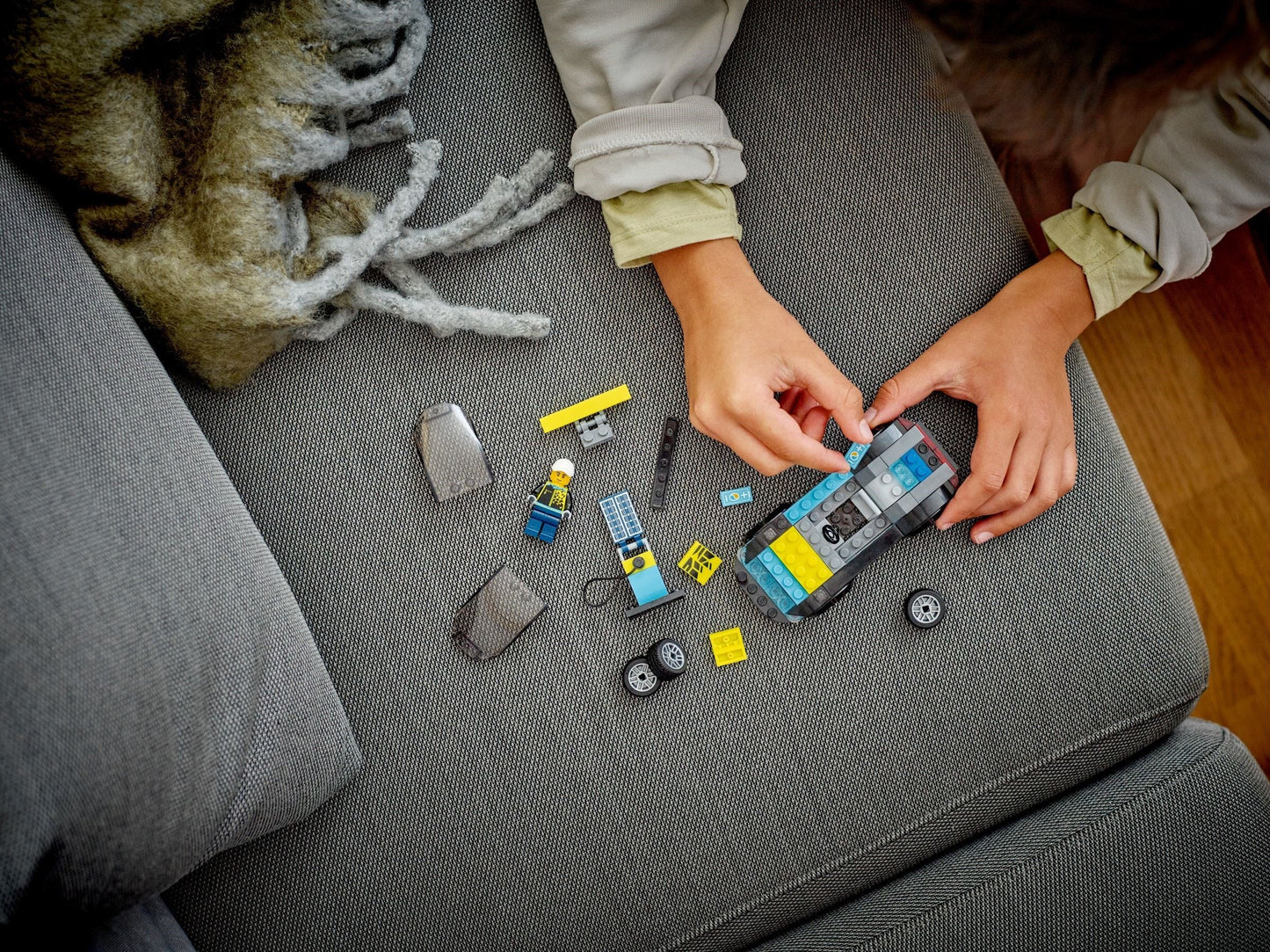 LEGO 60383 Electric Sports Car – Futuristic Racing Playset for Kids