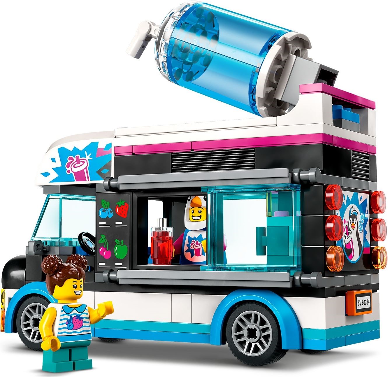 LEGO City Series 60384 Penguin Slushy Van- Auzzi Store