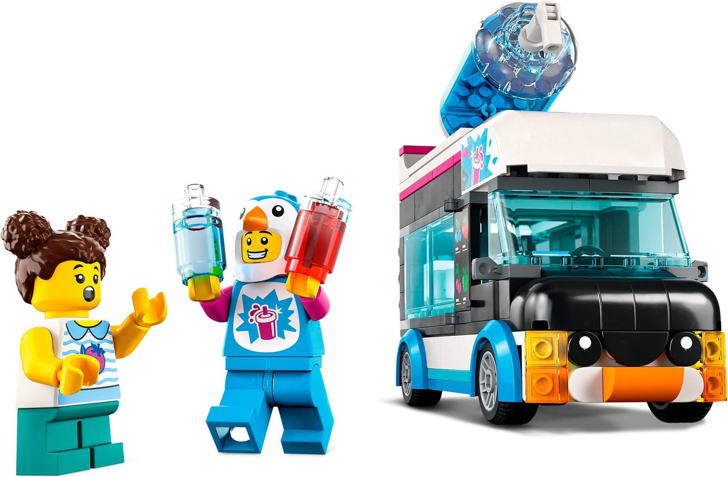 LEGO City Series 60384 Penguin Slushy Van- Auzzi Store
