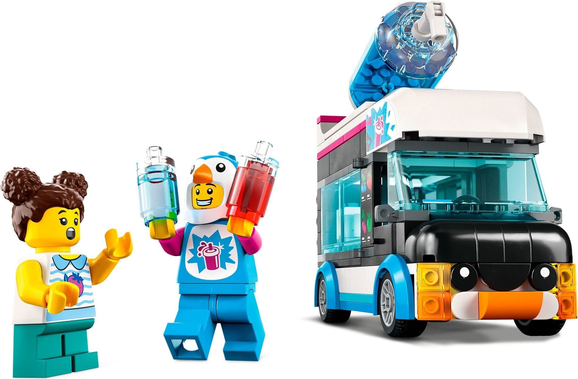 LEGO City Series 60384 Penguin Slushy Van- Auzzi Store