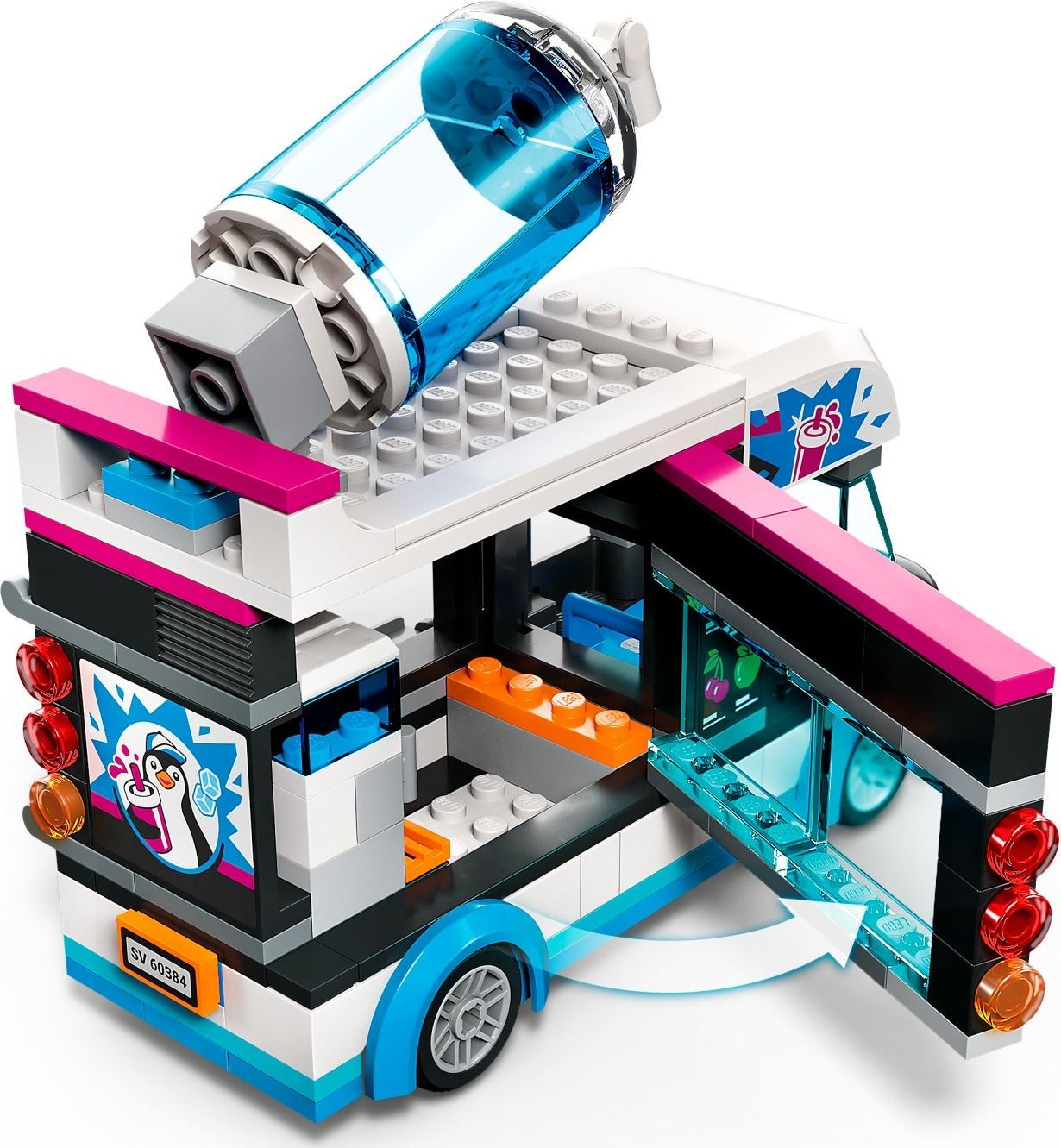 LEGO City Series 60384 Penguin Slushy Van- Auzzi Store