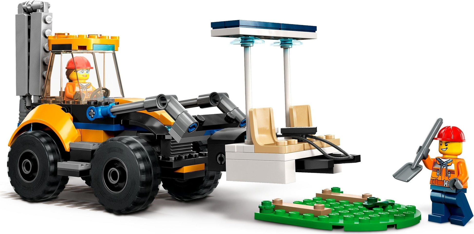 LEGO City Series 60385 Construction Digger- Auzzi Store