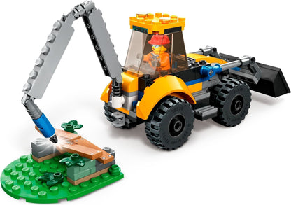 LEGO City Series 60385 Construction Digger- Auzzi Store