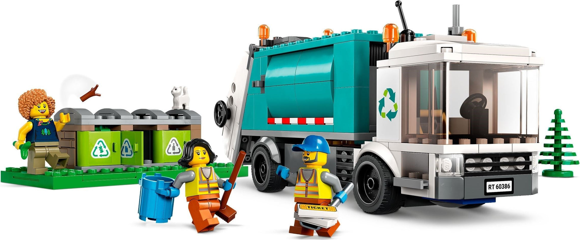 LEGO City Series 60386 Recycling Truck- Auzzi Store