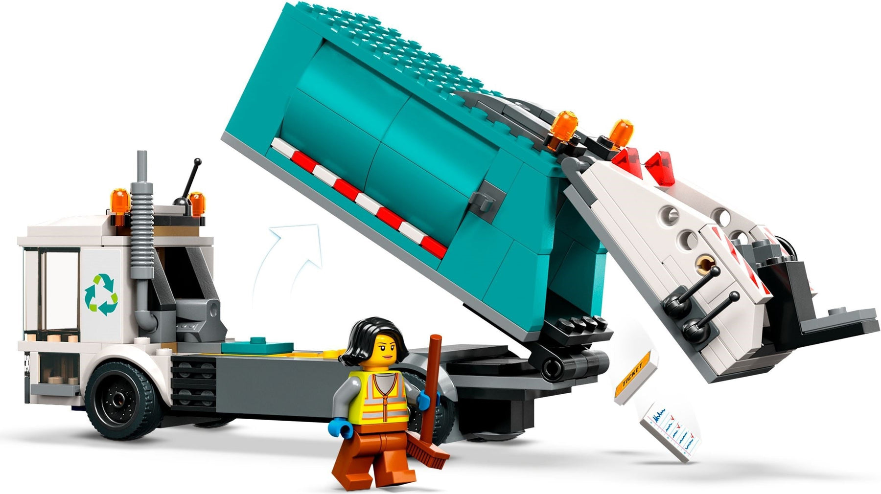 LEGO City Series 60386 Recycling Truck- Auzzi Store
