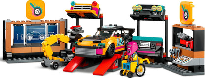 LEGO City Series 60389 Custom Car Garage- Auzzi Store