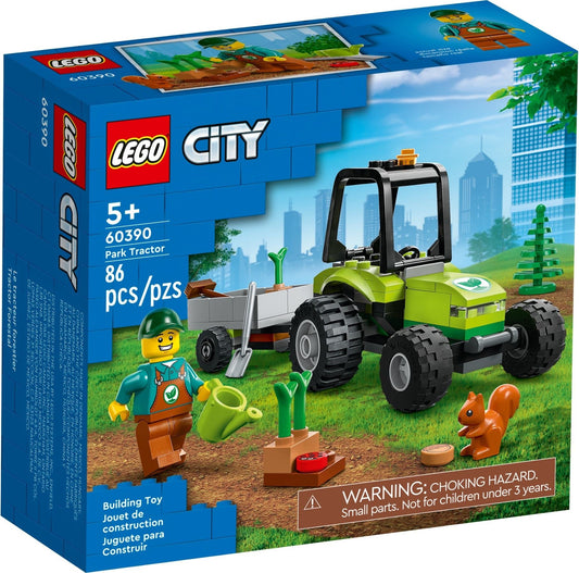 LEGO 60390 Park Tractor – Nature Care Playset for Kids