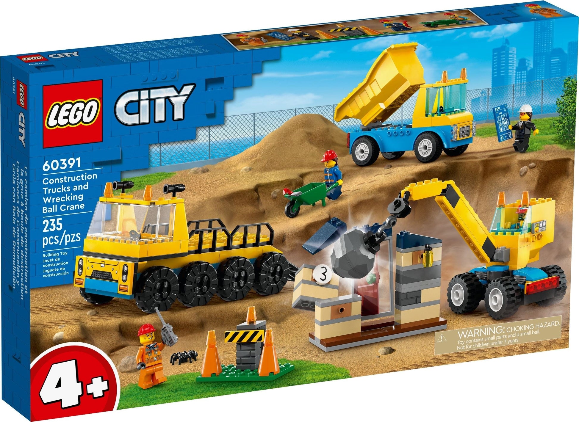 LEGO City Series 60391 Demolition Site- Auzzi Store