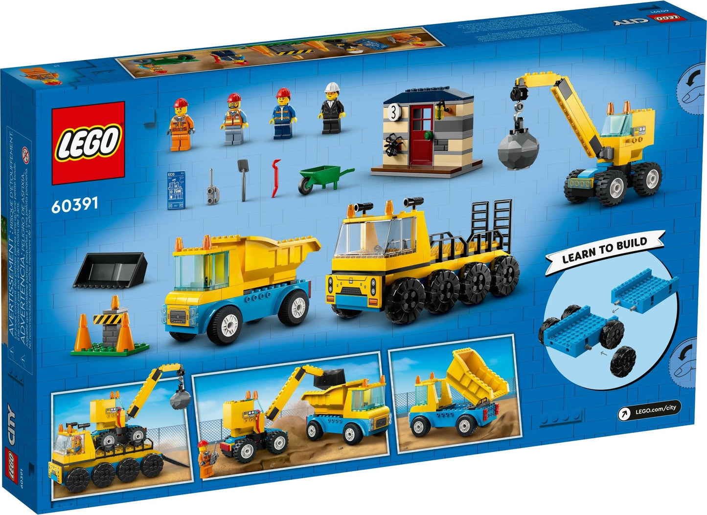 LEGO City Series 60391 Demolition Site- Auzzi Store