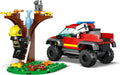 LEGO 60393 4x4 Fire Truck Rescue – Action-Packed Firefighting Playset for Kids - SuperSaverAU - view 2