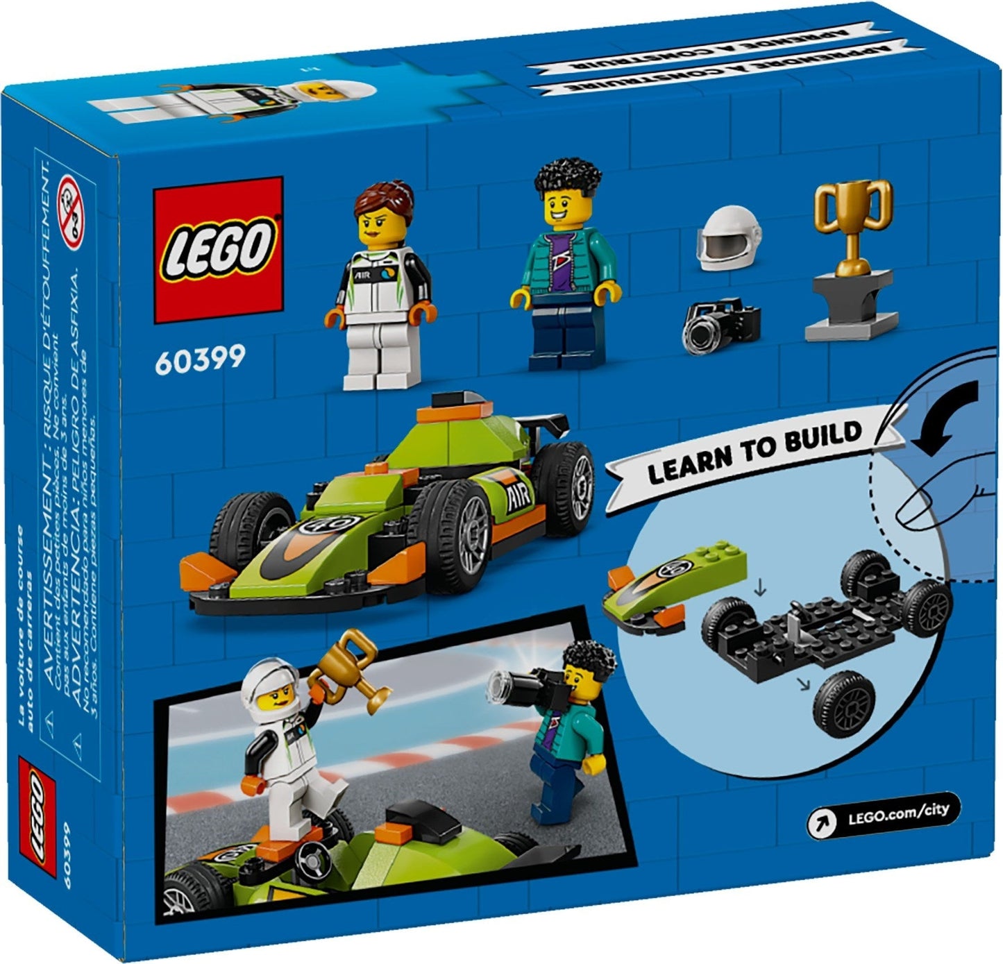LEGO City Green Race Car 60399
