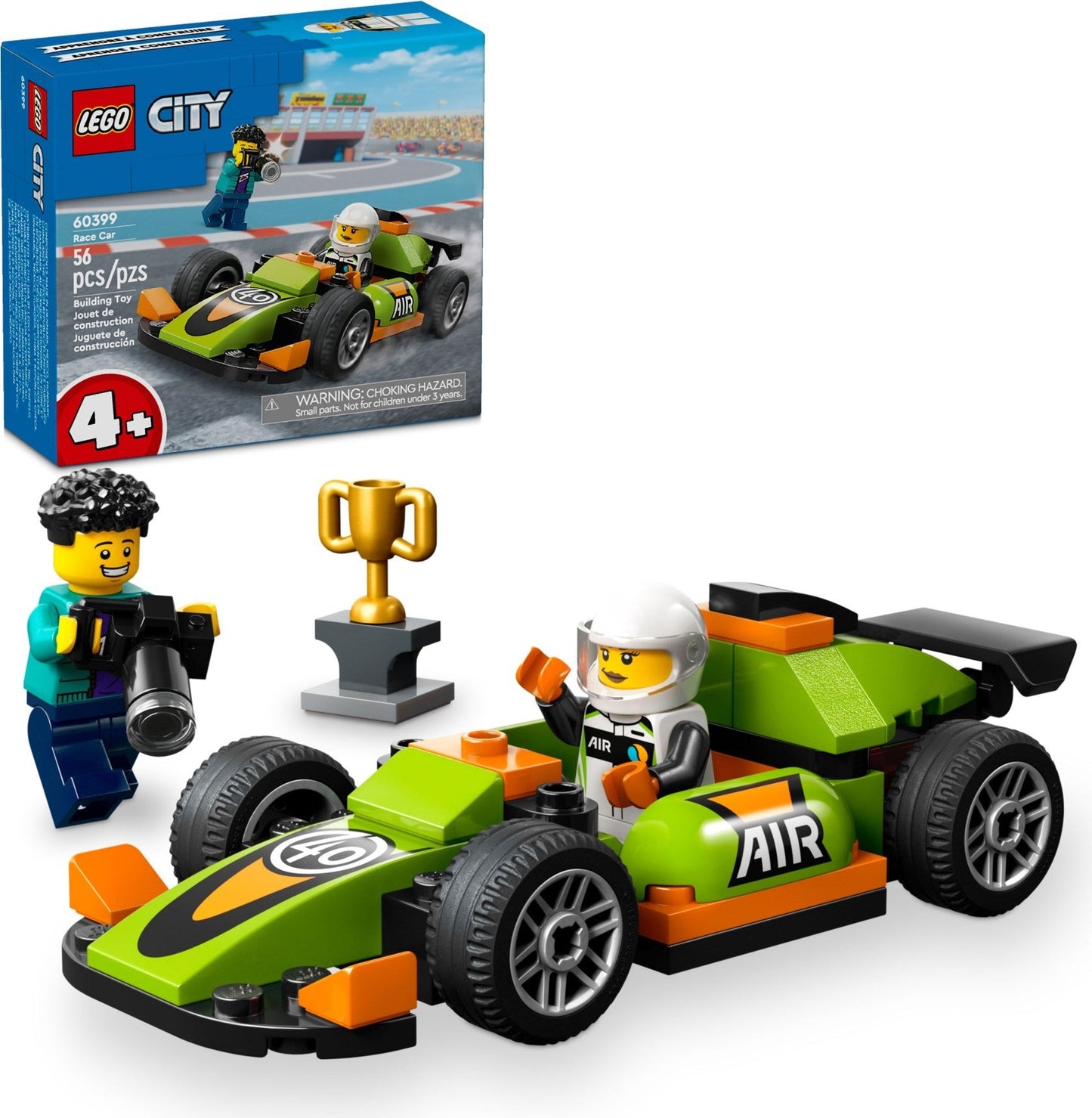 LEGO City Green Race Car 60399