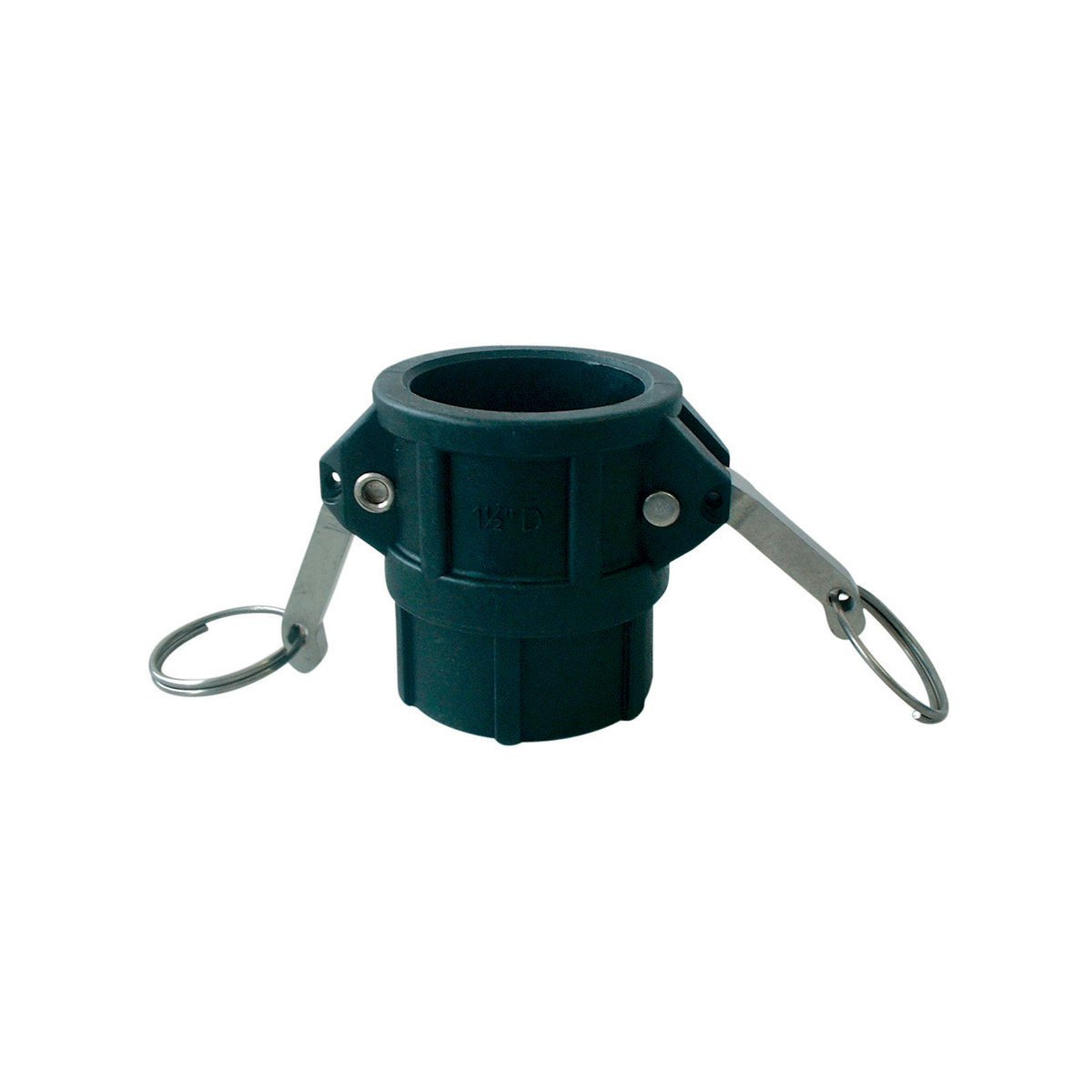 Philmac 1/2" Polypropylene Type D Camlock - Black - 1 Piece - SuperSaverAU - view 1