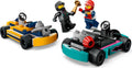 LEGO City Go-Karts and Race Drivers 60400 - SuperSaverAU - view 2
