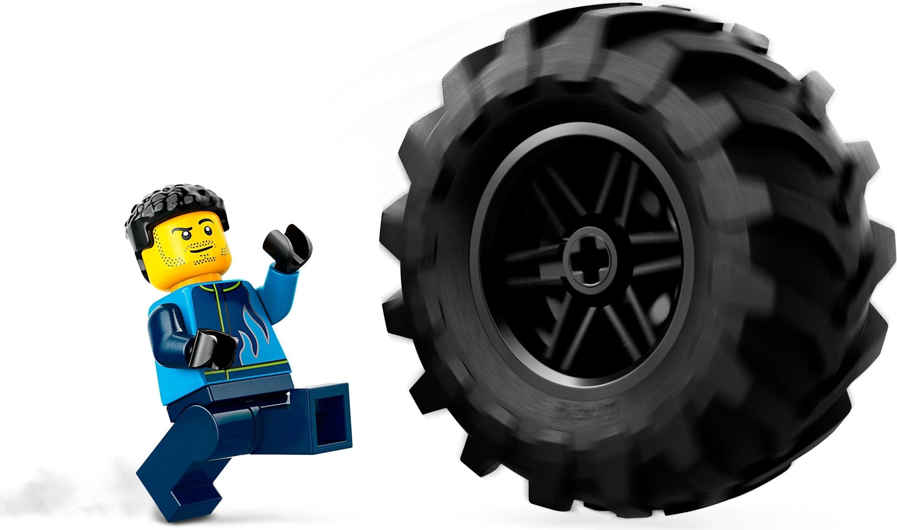 LEGO City Blue Monster Truck 60402 - SuperSaverAU - view 3