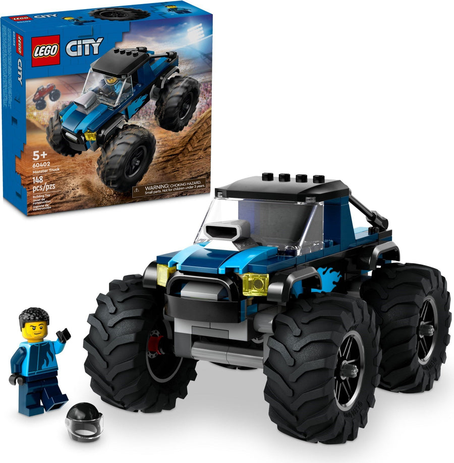 LEGO City Blue Monster Truck 60402 - SuperSaverAU - view 1