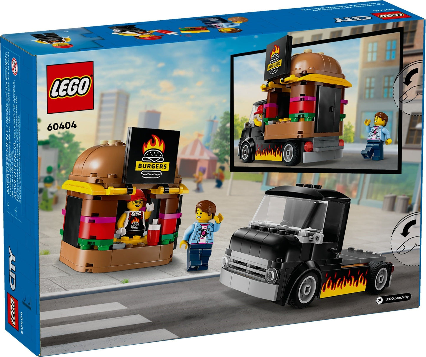 LEGO City Series 60404 Burger Van- Auzzi Store